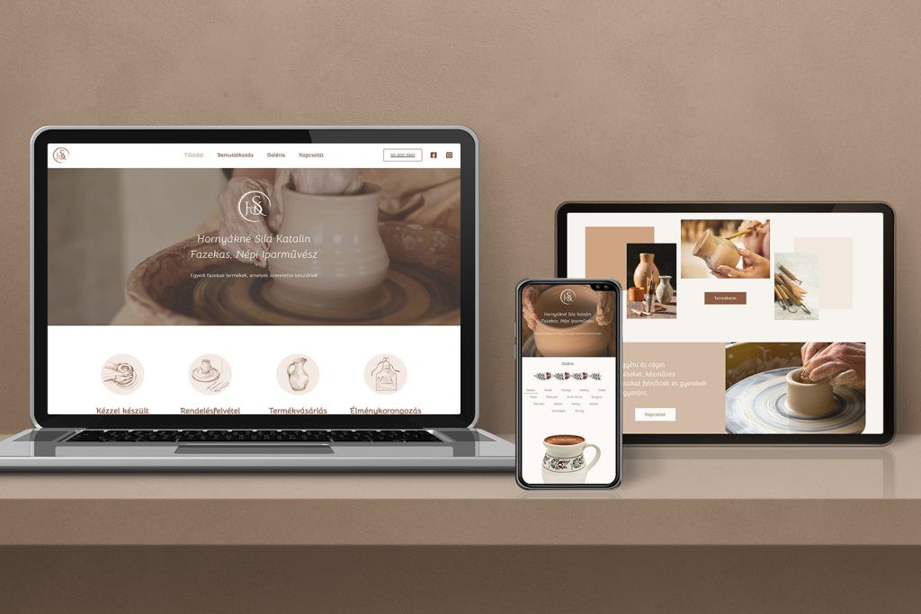 handras-design-weboldal referencia - Hskeramia